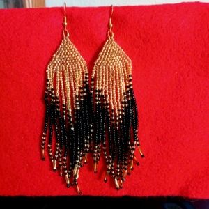 Seed Bead handmade Earrings